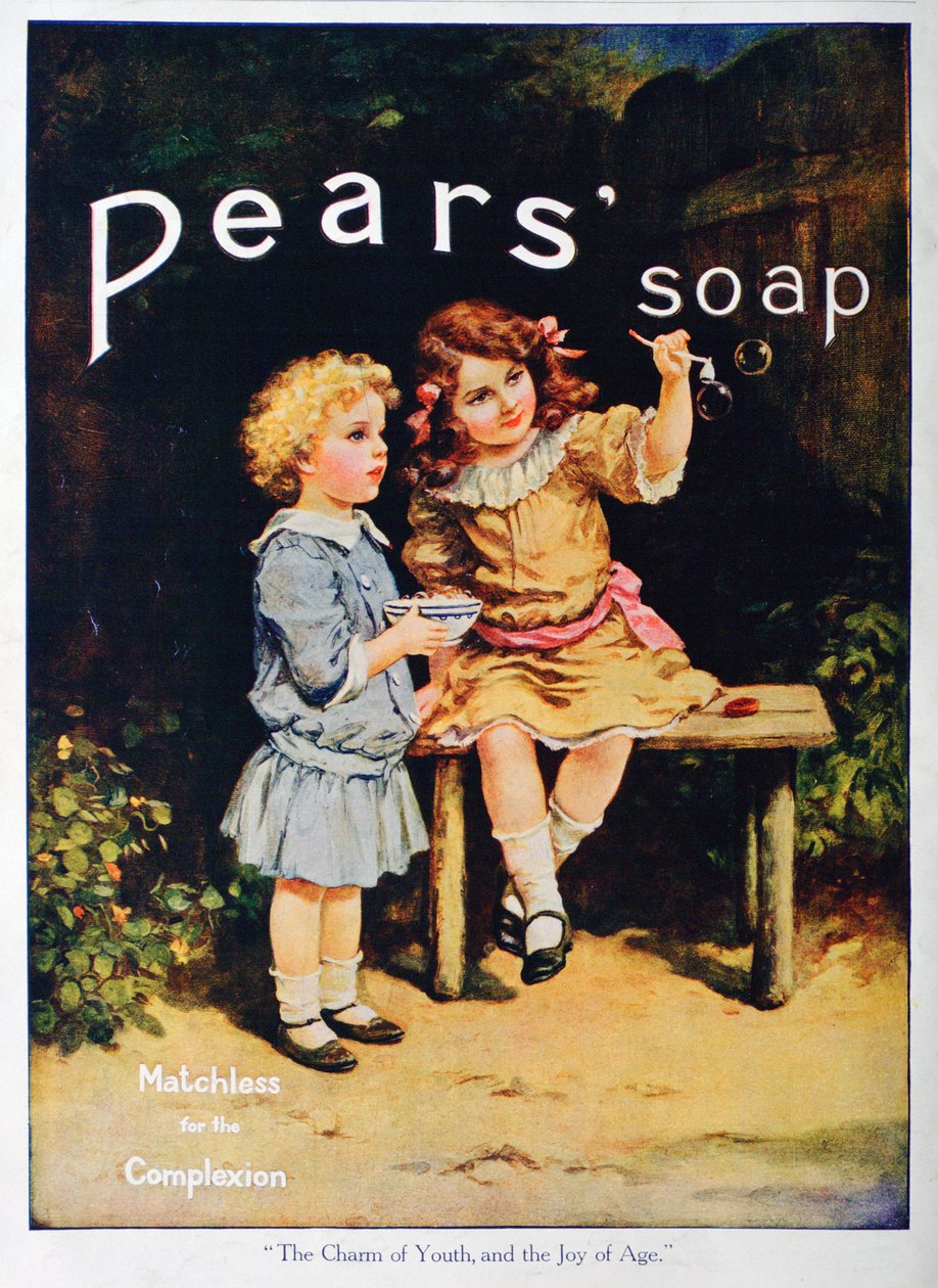 The Charm of Youth, and the Joy of Age, Pears sæbeannonce, 1916 af Unbekannt