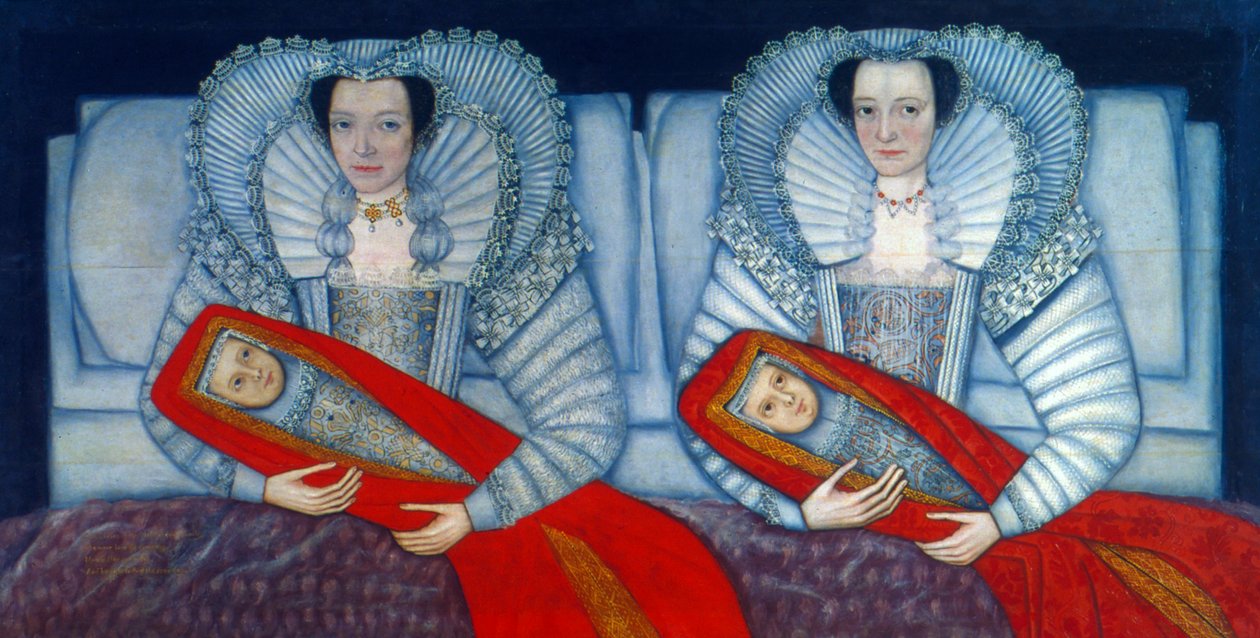 The Cholmondeley Sisters, 1600-1610 af Unbekannt