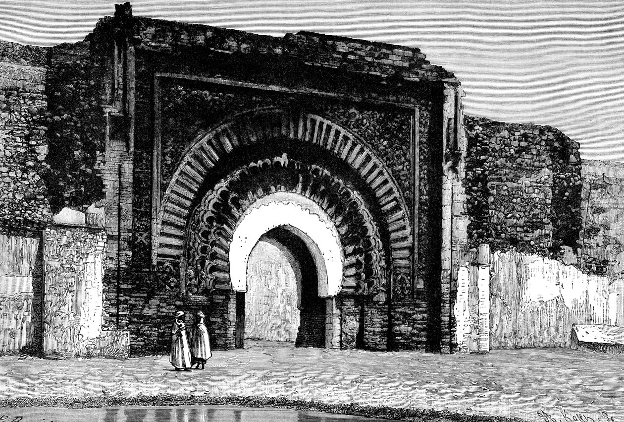 Christians Gate, Marokko, 1895 af Unbekannt