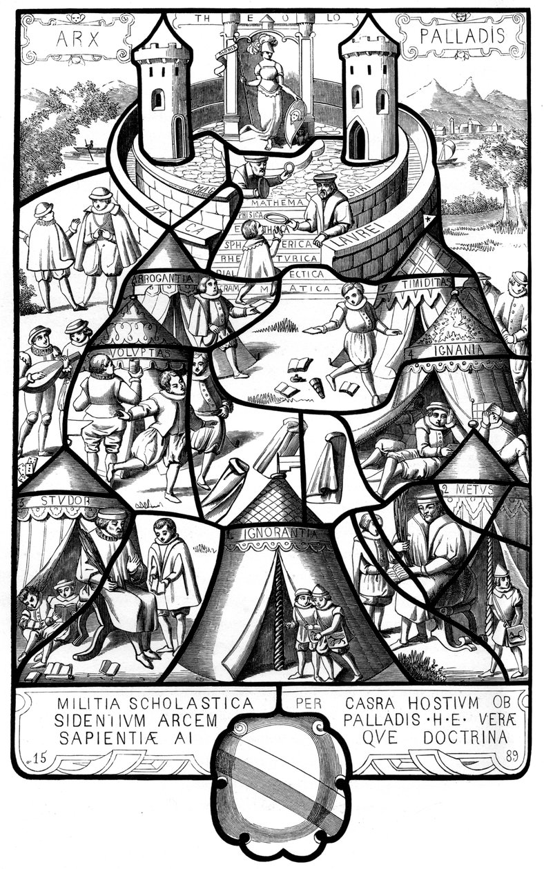 Citadellet i Pallas, 1589 1849 af Unbekannt