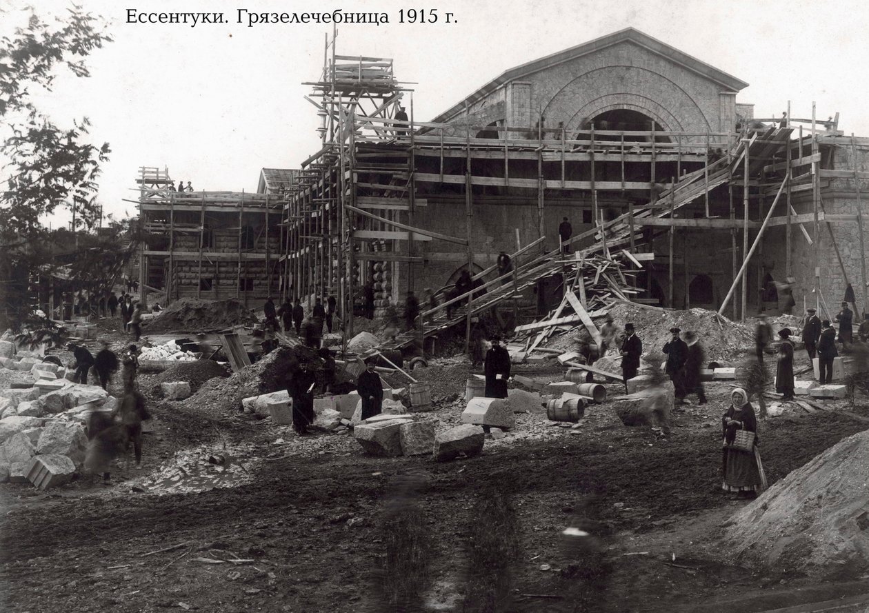 The Clinic of Balneotherapy, Yessentuki, Rusland, 1915 af Unbekannt