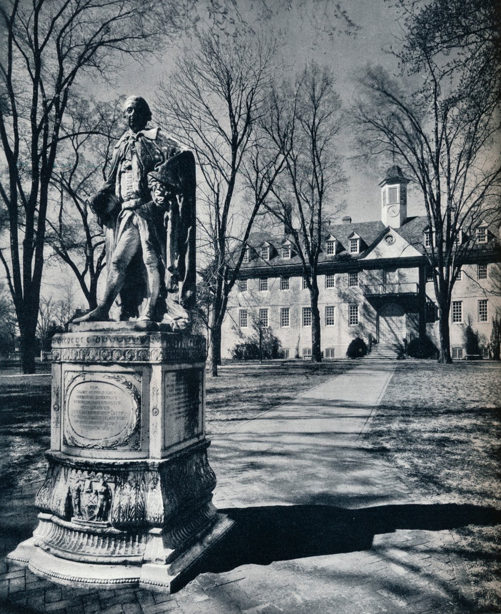 The College of William and Mary, c1938 af Unbekannt
