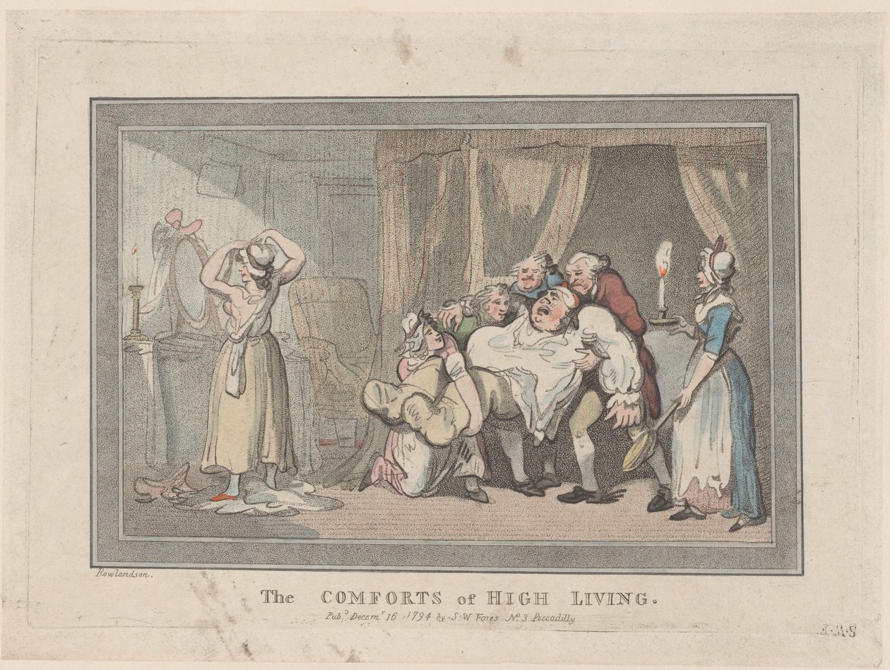 The Comforts of High Living, 16. december 1794., 16. december 1794. af Unbekannt