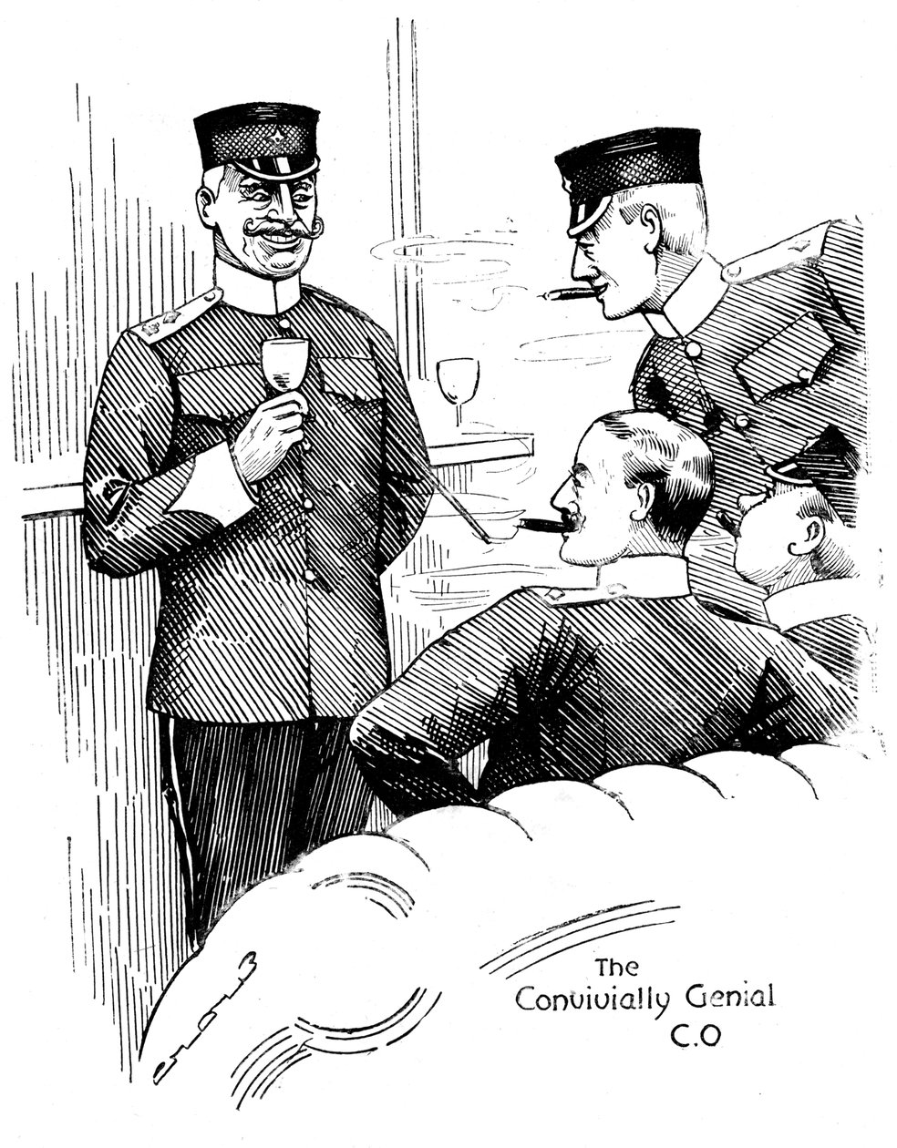 The Convivially Genial CO, 1896 af Unbekannt