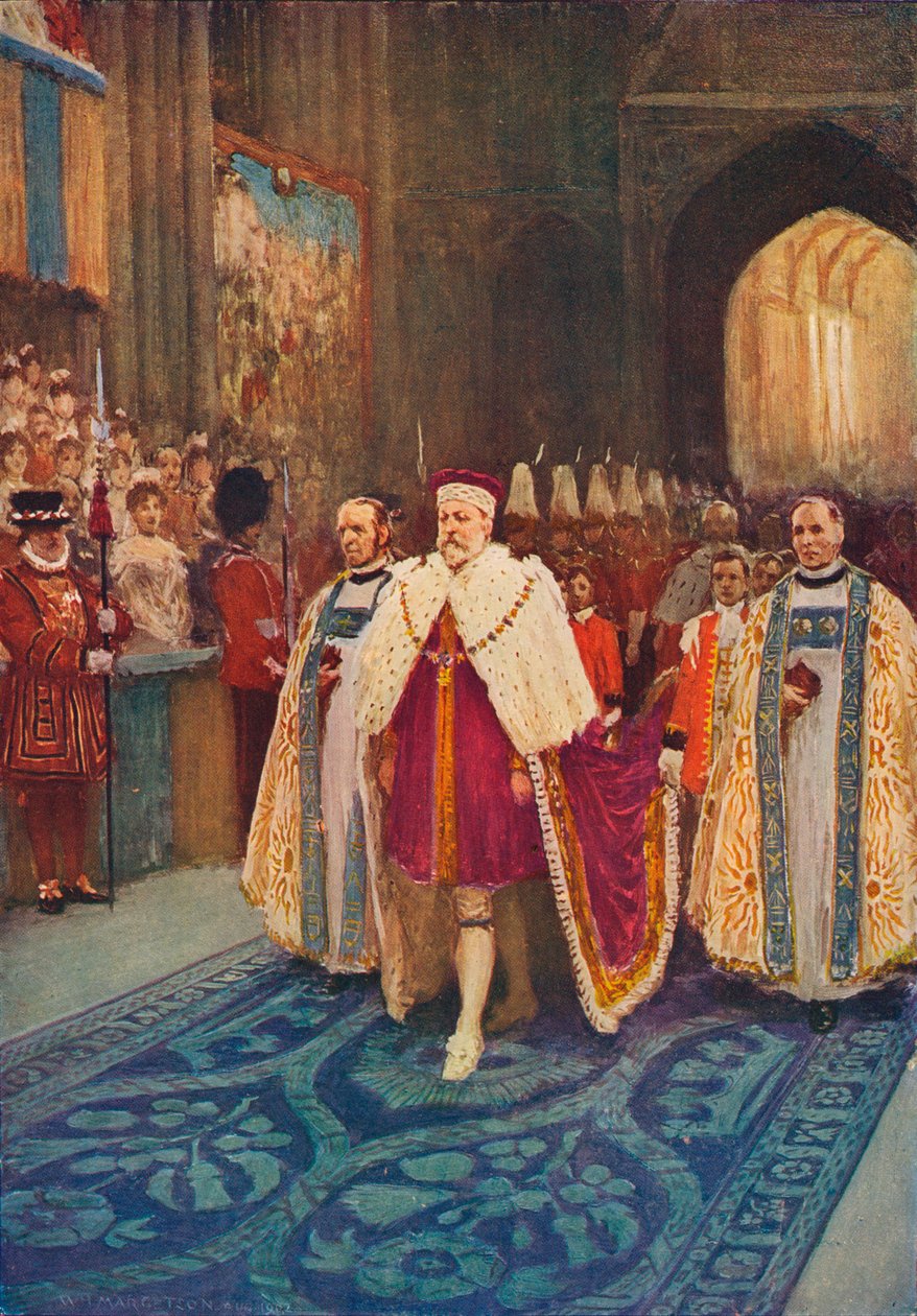 Kroningen af kong Edward VII og dronning Alexandra, 1902 1906 af Unbekannt