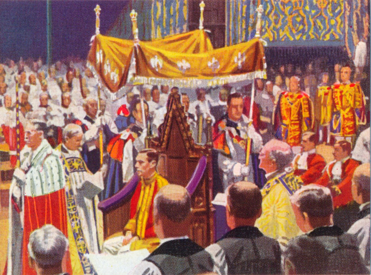 Kroningen af kong George VI 1895-1952, 12. maj 1937 af Unbekannt