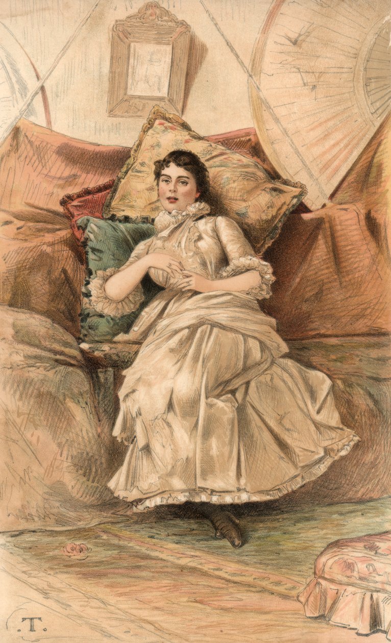 Grevinden af Dalhousie, 1883 af Unbekannt