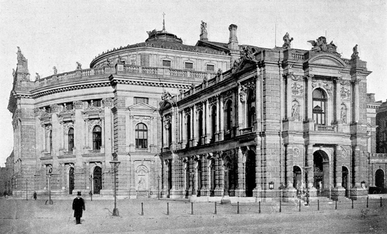 Hofteatret, Wien, Østrig, 1899 af Unbekannt