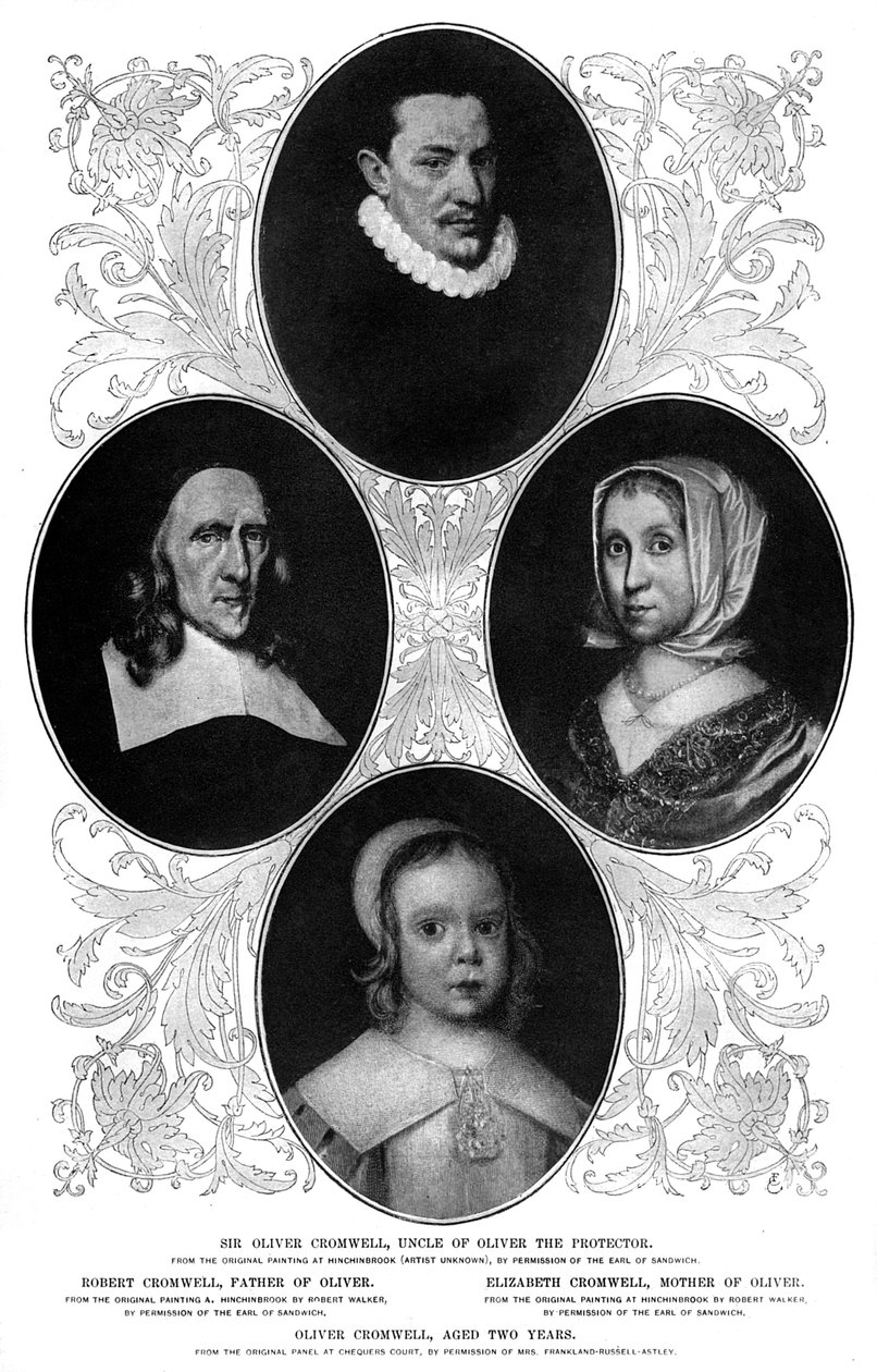 Cromwell-familien, 1899 af Unbekannt