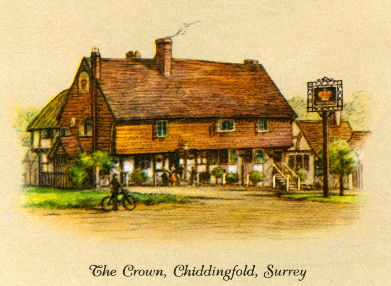 The Crown, Chiddingfold, Surrey, 1936. af Unbekannt