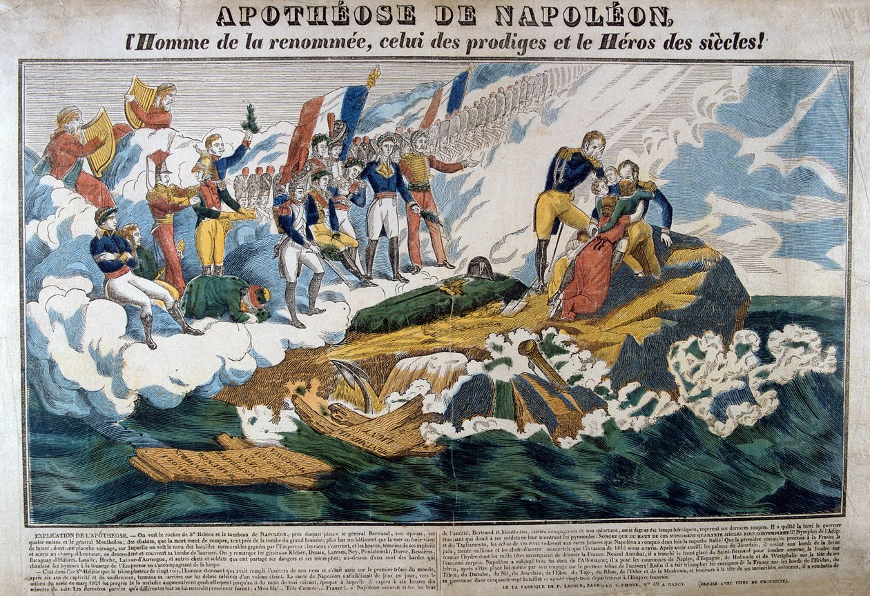 Napoleons kroning, 1800-tallet af Unbekannt