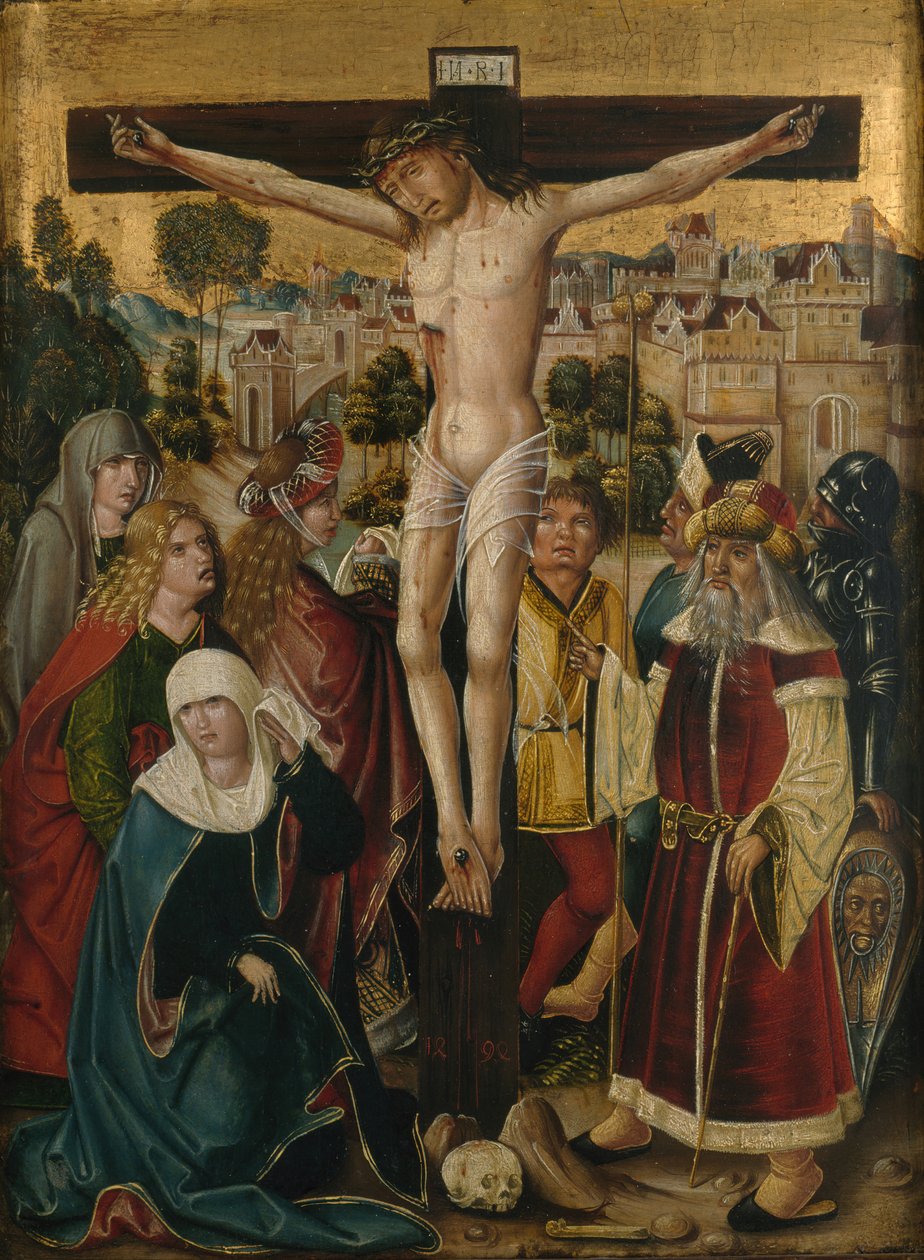 Korsfæstelsen, 1494. af Unbekannt