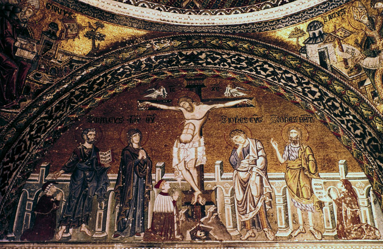 Korsfæstelsen, Markus-basilikaen, Venedig, Italien af Unbekannt