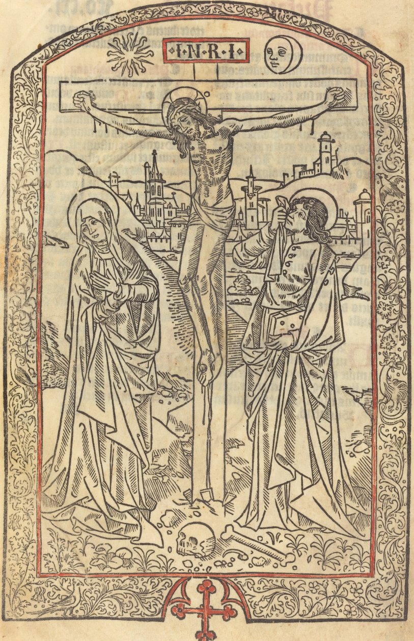 Korsfæstelsen, ca. 1485. af Unbekannt