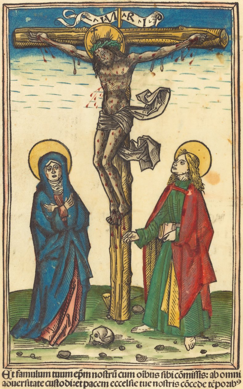 Korsfæstelsen, ca. 14901500. af Unbekannt