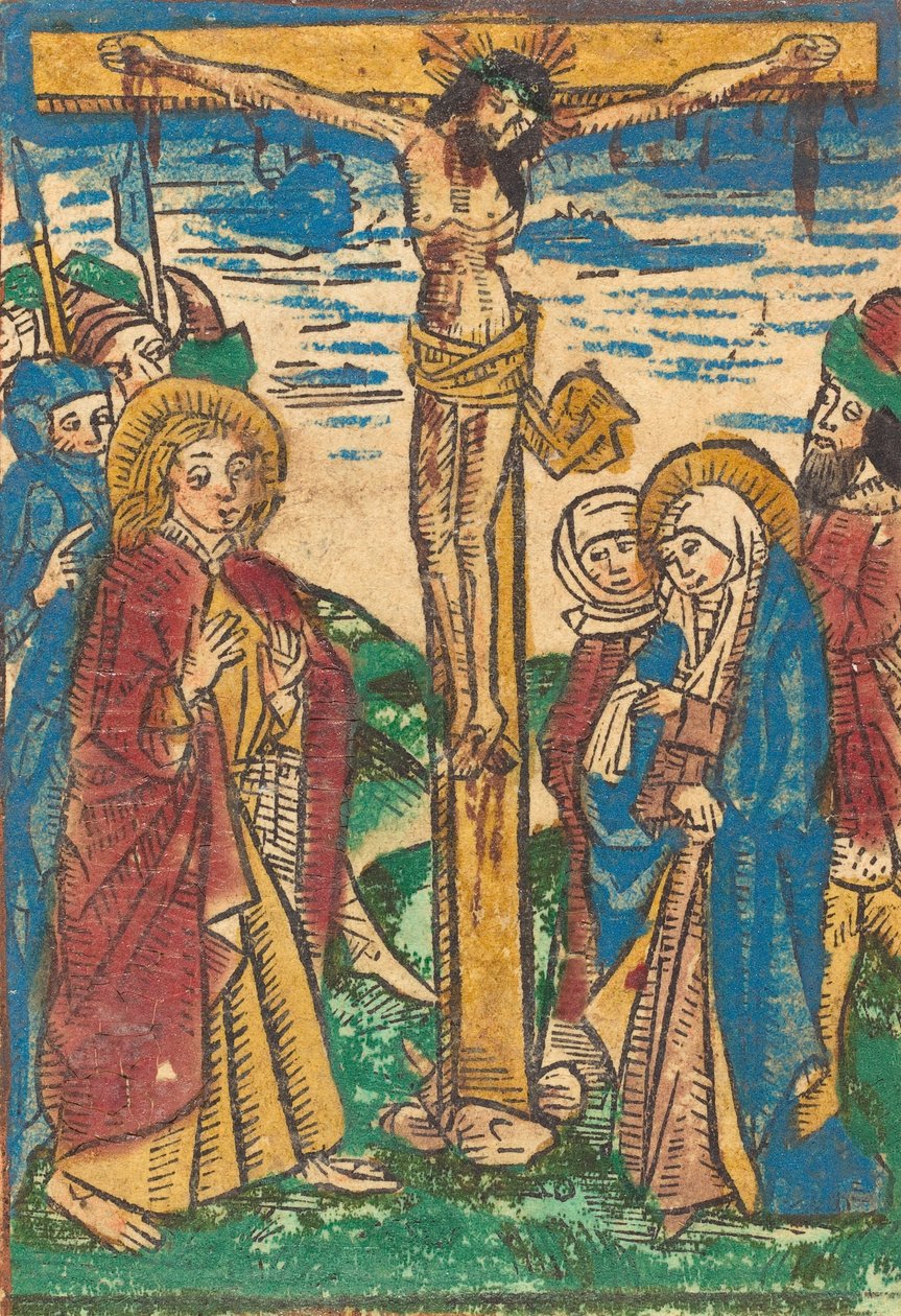 Korsfæstelsen, ca. 1490. af Unbekannt