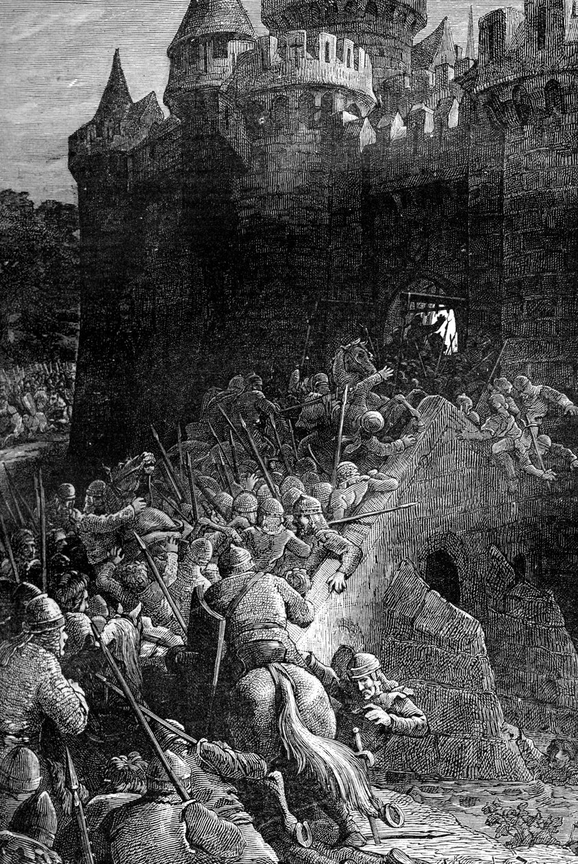Korsfarerfejden, 1909 af Unbekannt
