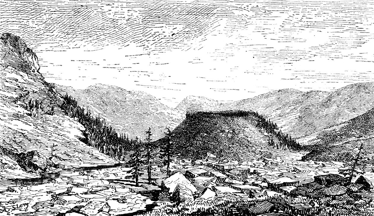 Pokalen, ved kilden til Oka, Rusland, 1895 af Unbekannt