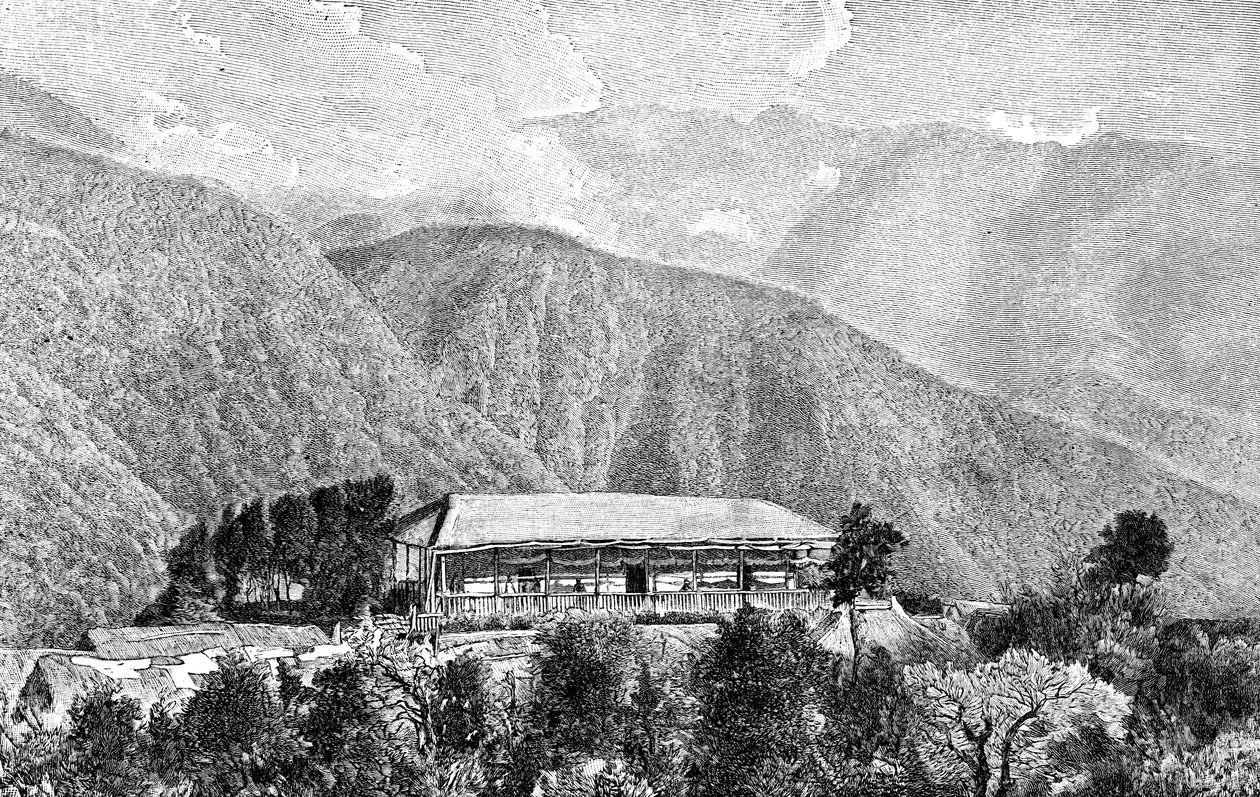 Cussillani Hacienda, Yungas, Bolivia, 1895 af Unbekannt