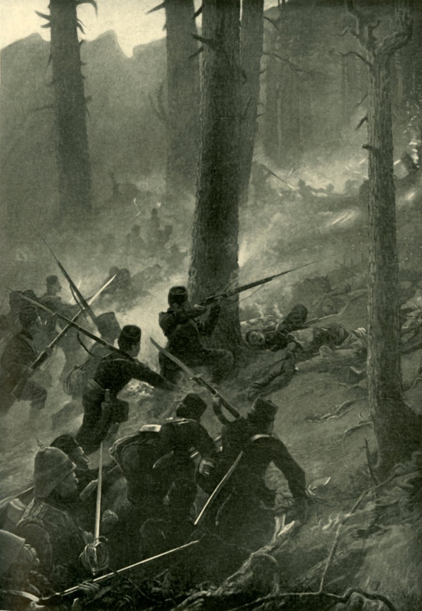 Det dristige angreb på Spingawi Khotal, 2. december 1878, 1901. af Unbekannt