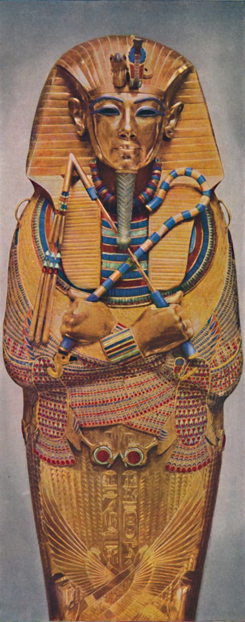 The Dead Pharoahs gyldne kiste, c1935 af Unbekannt