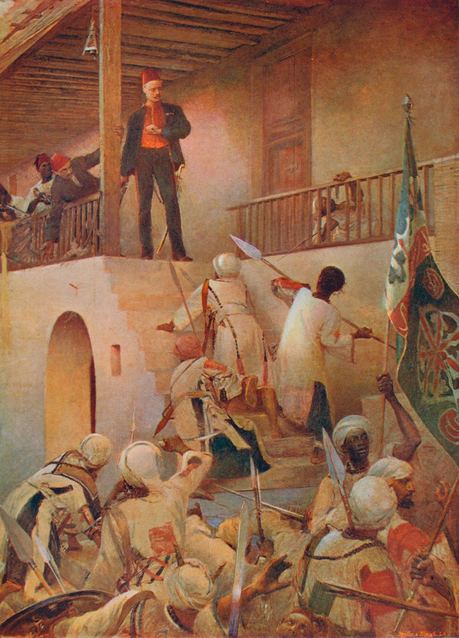 General Gordons død, Khartoum, 26. januar 1885, 1893 1906 af Unbekannt