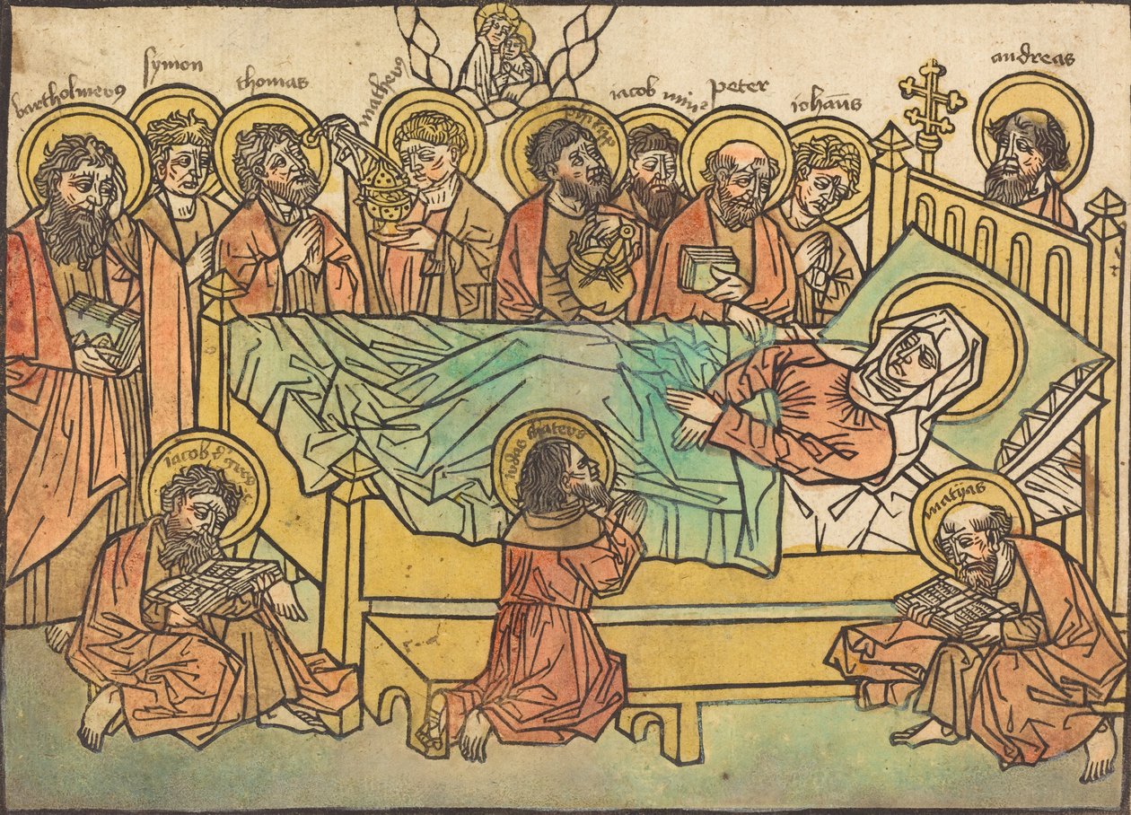Jomfruens død, 14651470. af Unbekannt