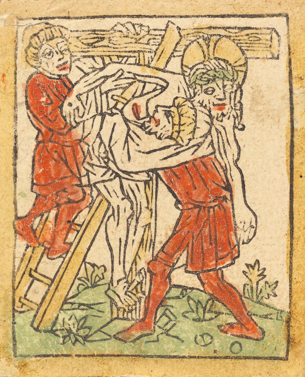 Deponeringen, ca. 1475. af Unbekannt