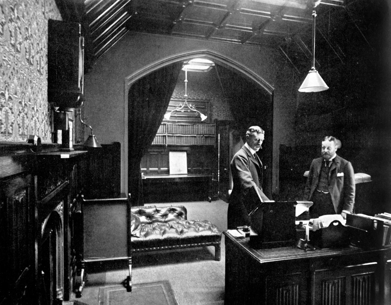 Deputy Speakers office, House of Commons, Westminster, London, c1905 af Unbekannt