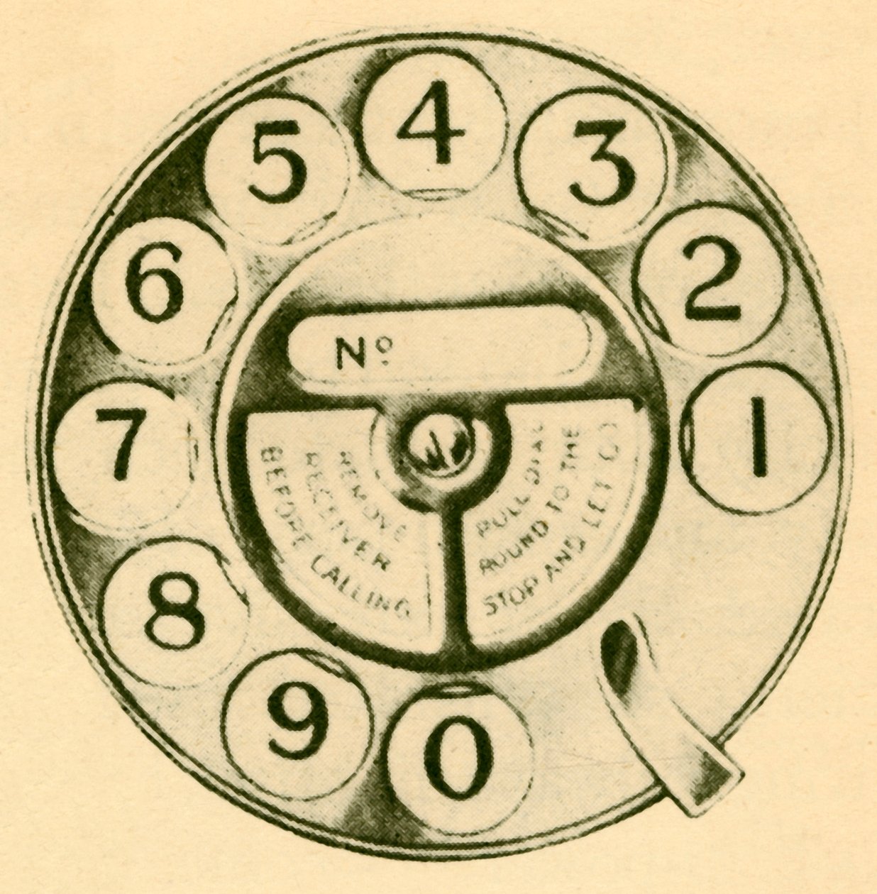 Dial Switch, c1930. af Unbekannt