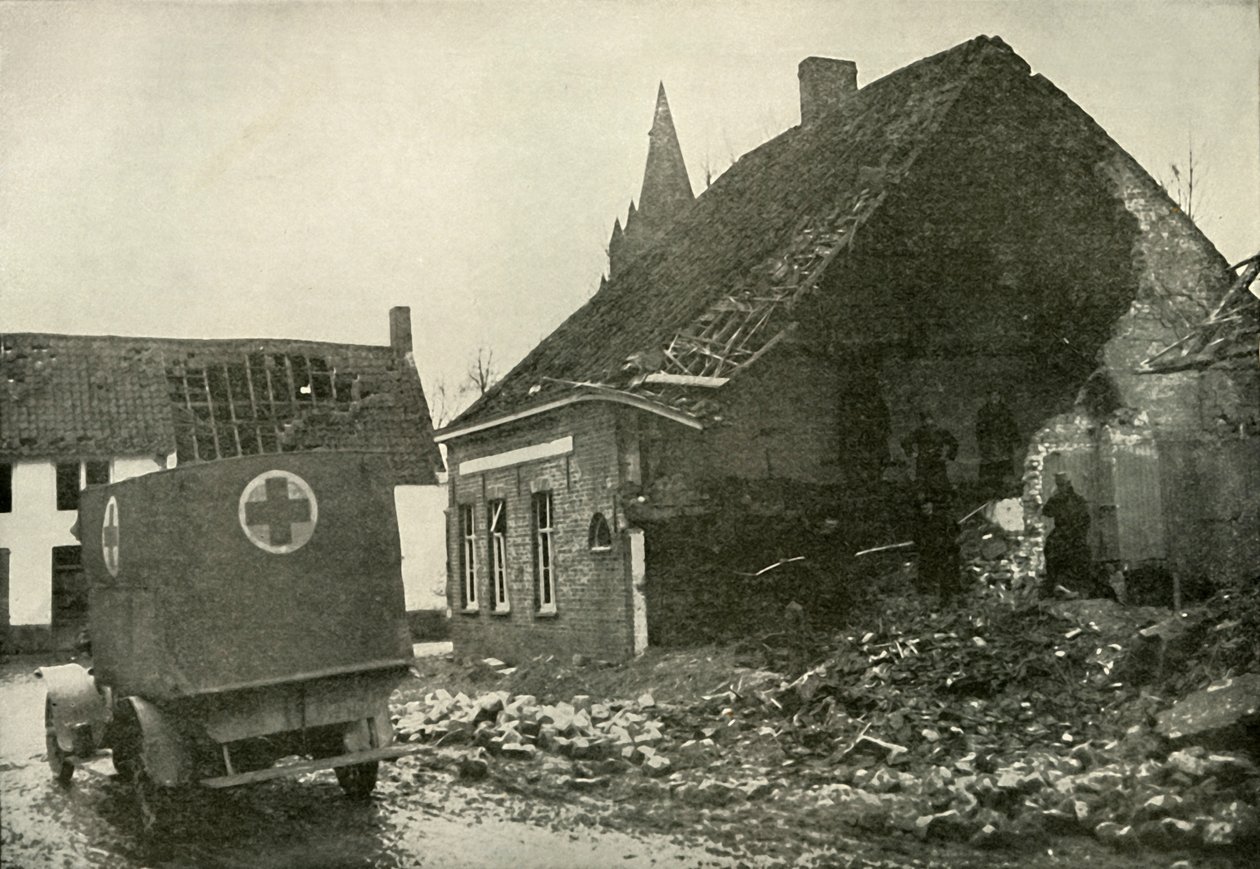 Røde Kors-arbejdets vanskeligheder og farer, 1919. af Unbekannt