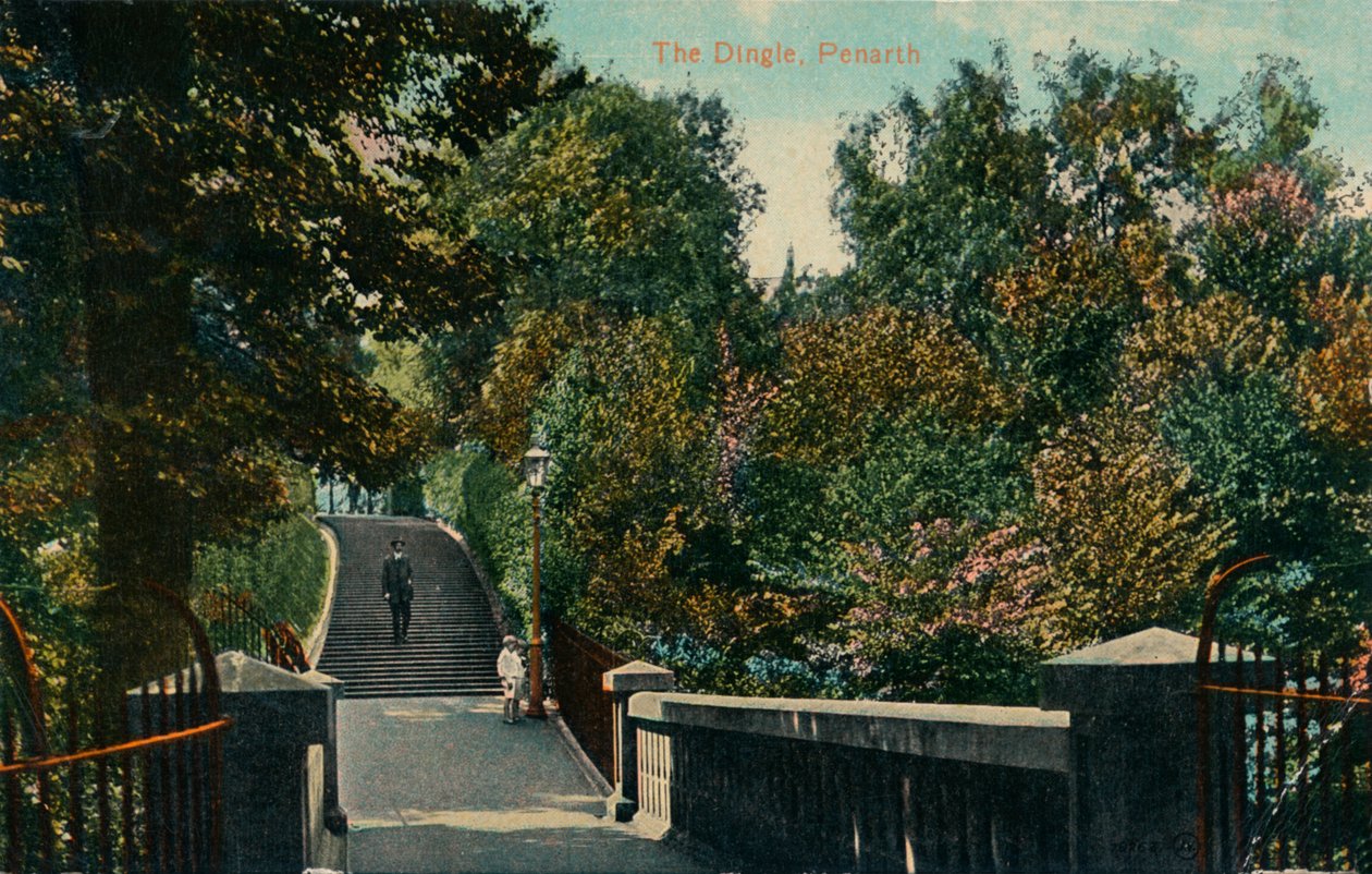 The Dingle, Penarth, Glamorgan, c1905 af Unbekannt