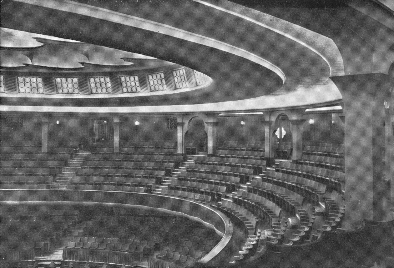 The Dome: Interiør efter ændringerne, 1939 af Unbekannt