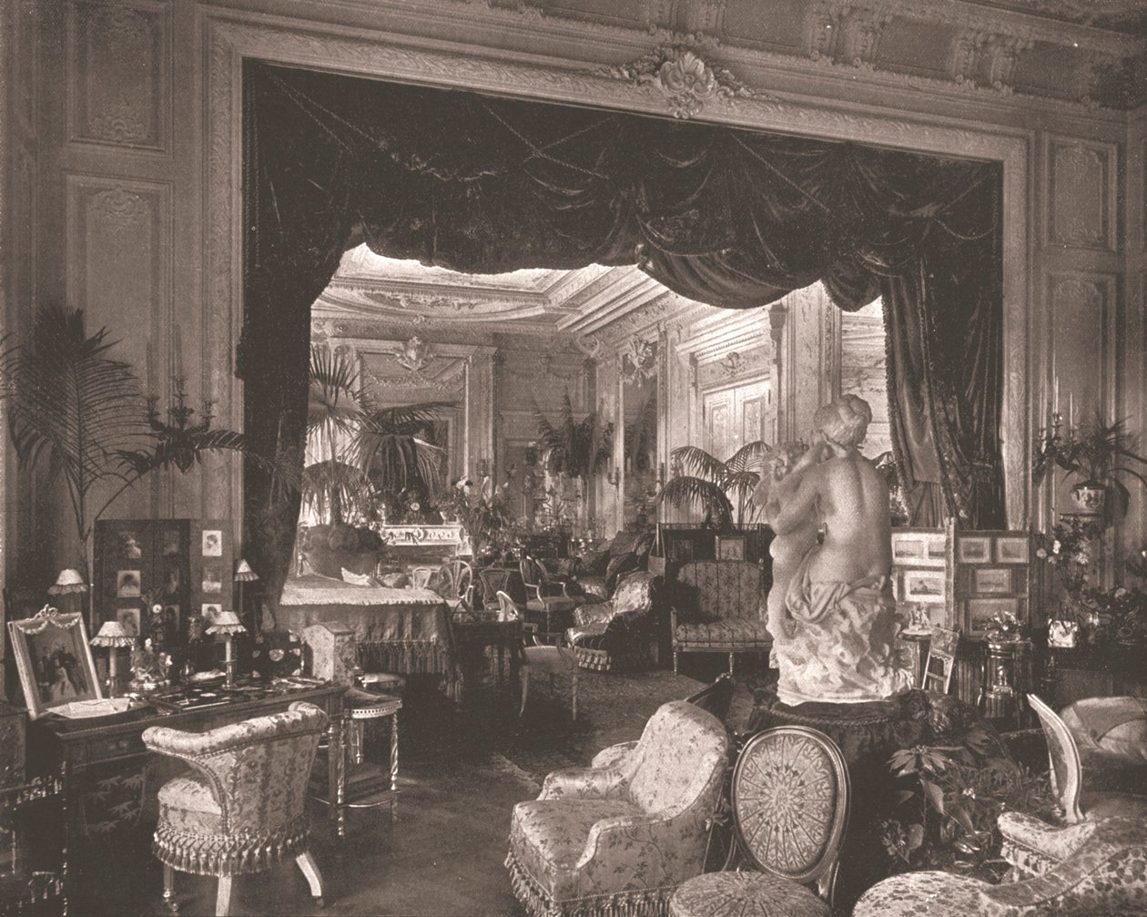 Tegnestuen i Sandringham House, Norfolk, 1894. af Unbekannt
