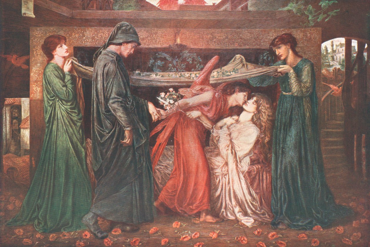 Drømmen om Dante, c1871, c1902. af Unbekannt