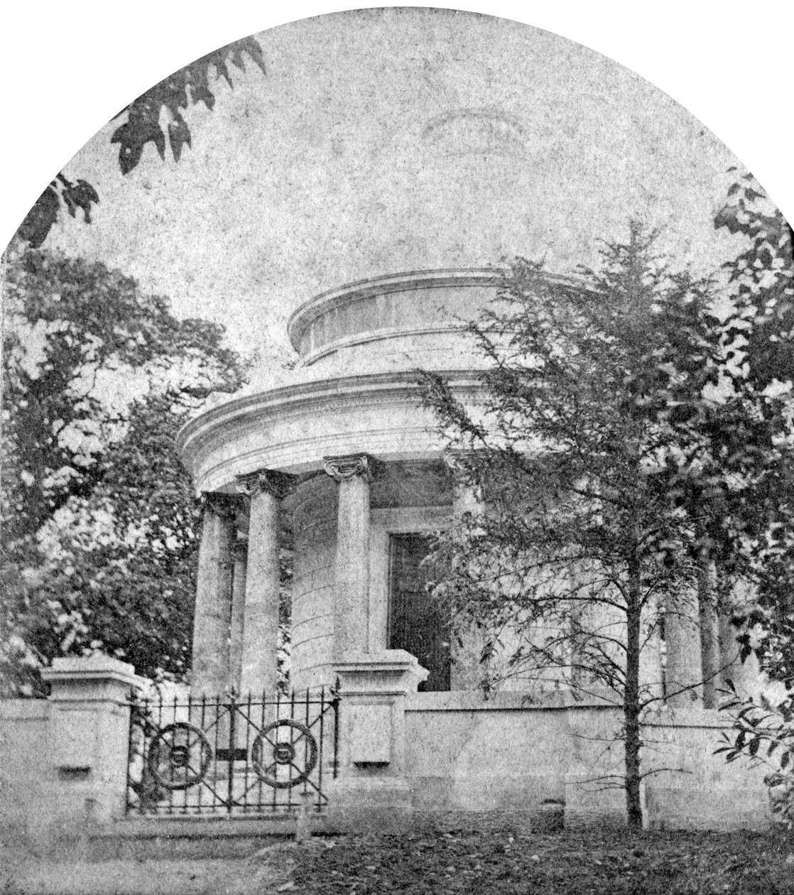 Hertuginden af Kents mausoleum, Frogmore House, Berkshire, slutningen af det 19. århundrede af Unbekannt