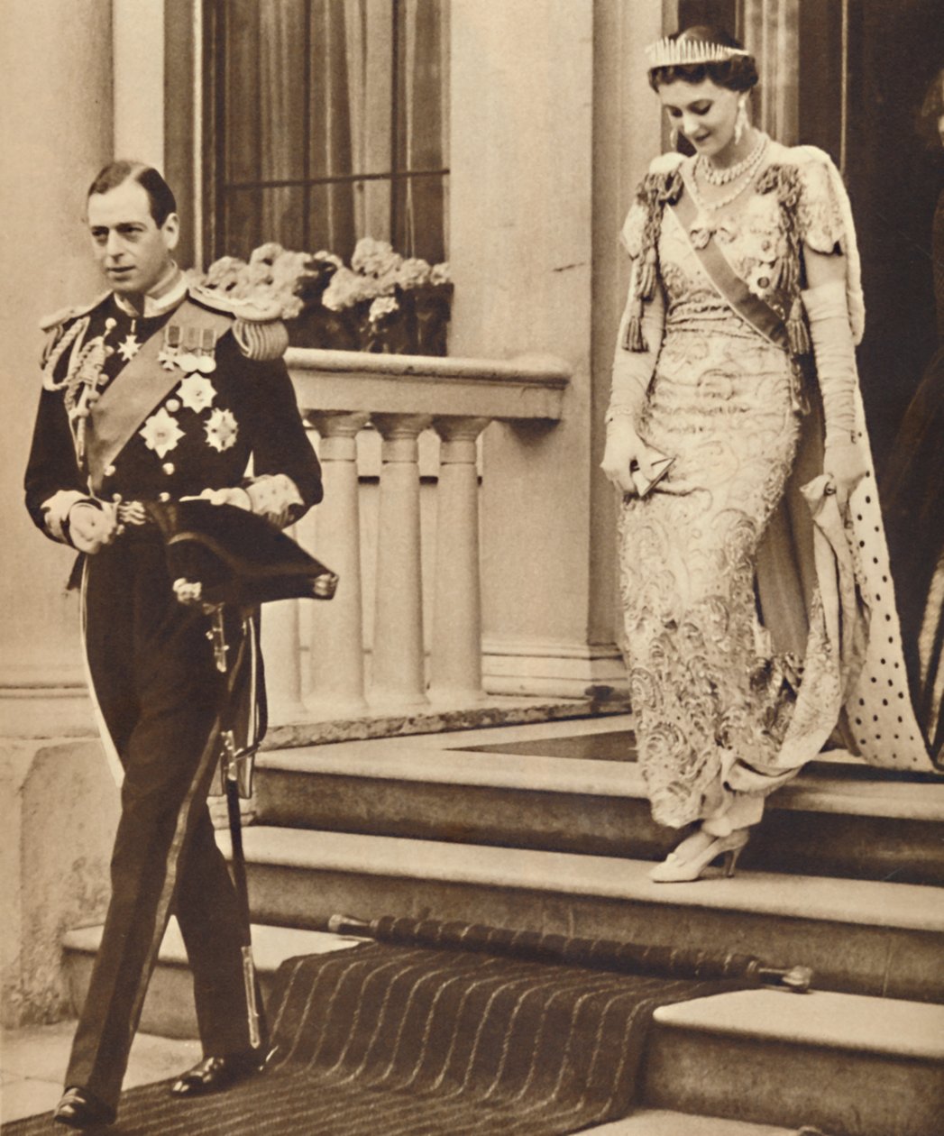 Hertugen og hertuginden af Kent, 12. maj 1937. af Unbekannt