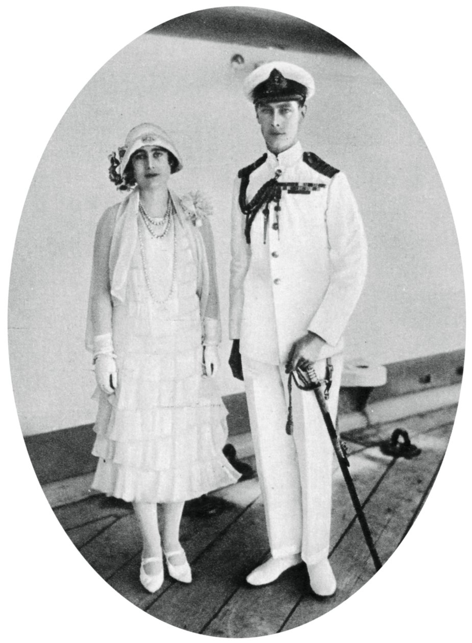 Hertugen og hertuginden af York ombord på HMS Renown, Malta, 1927, 1937 af Unbekannt