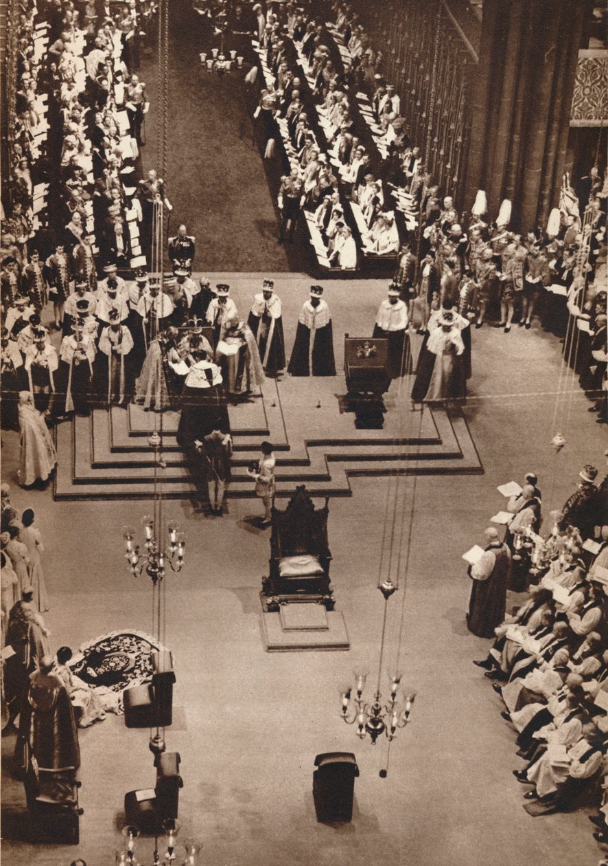 Hertugen af Kent hylder den nykronede kong George VI, 1937 af Unbekannt