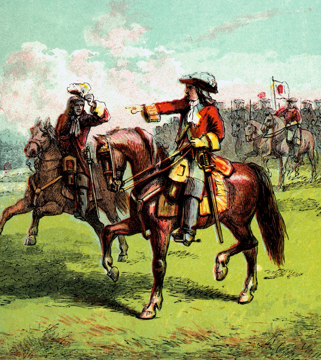 Hertugen af Marlborough, begyndelsen af det 18. århundrede c1850
