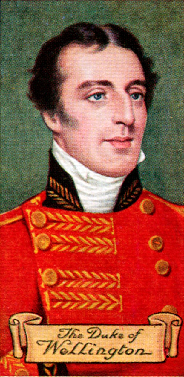 The Duke of Wellington, taget fra en række cigaretkort, 1935 af Unbekannt