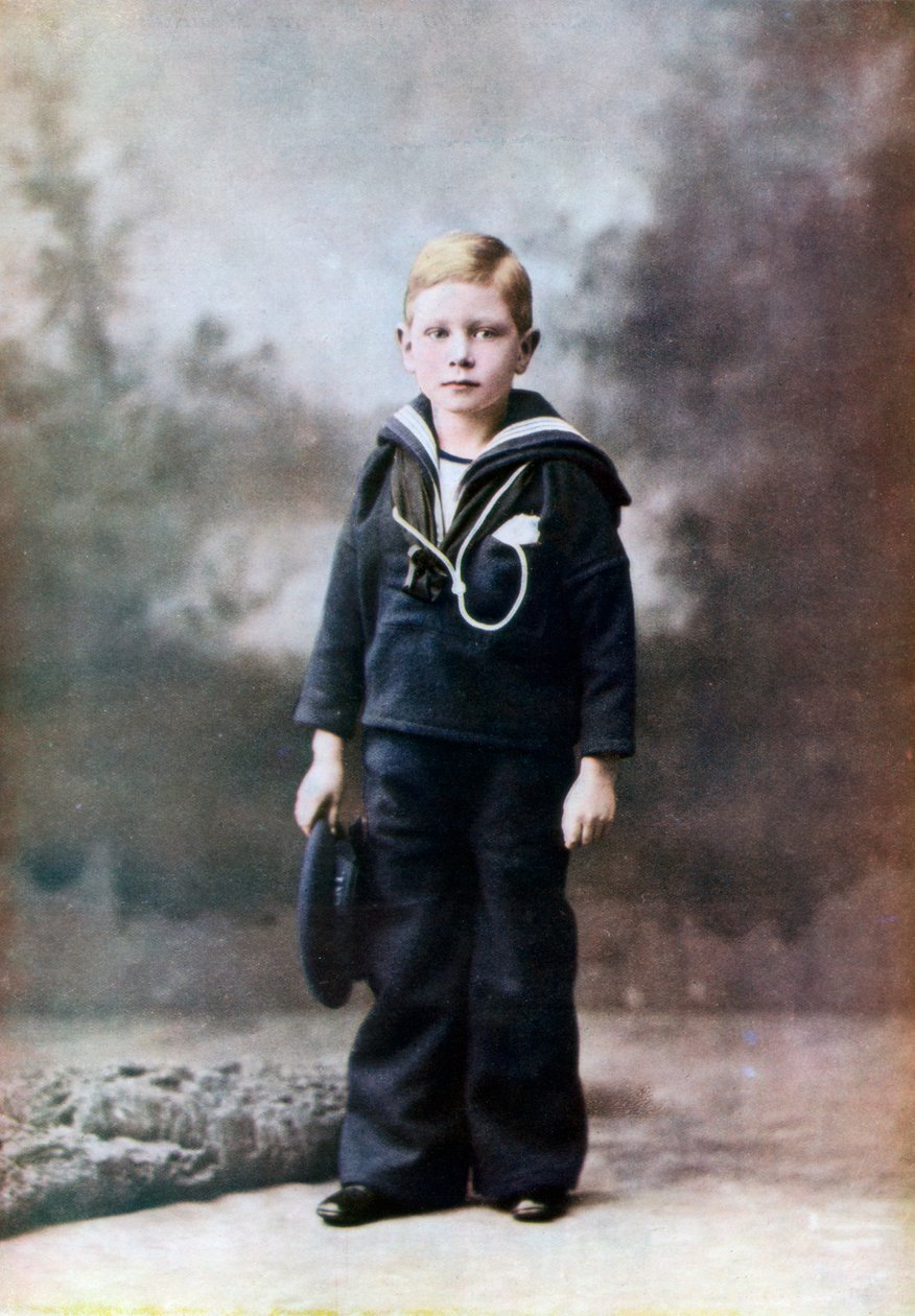 Hertugen af York, seks år gammel, 1901-1902 1923 af Unbekannt
