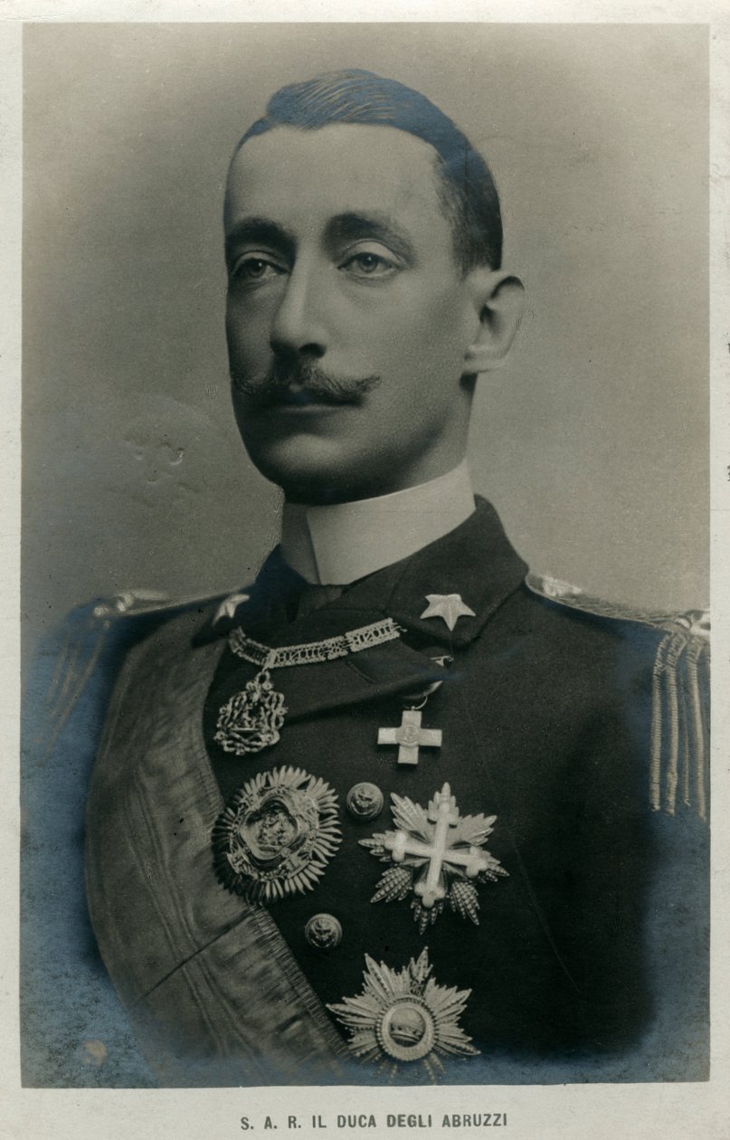 Hertugen af Abruzzerne, italiensk bjergbestiger og opdagelsesrejsende, c1910