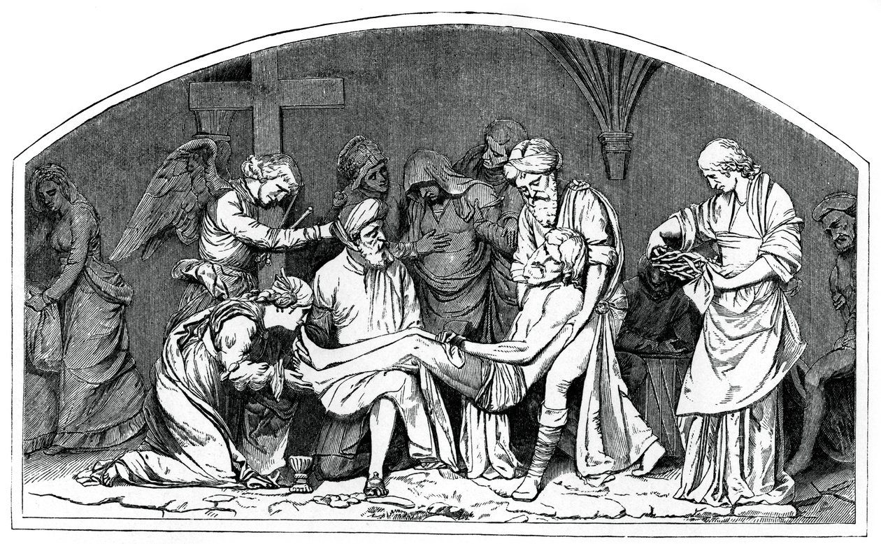 Påskegraven, 1554-1564, 1870 af Unbekannt