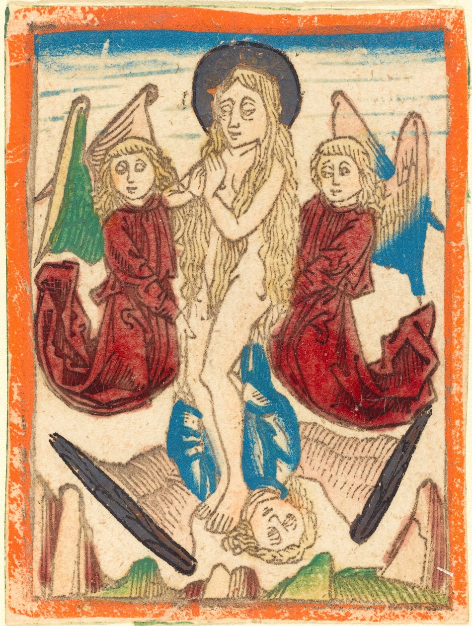 Maria Magdalenes ekstase, ca. 1480. af Unbekannt