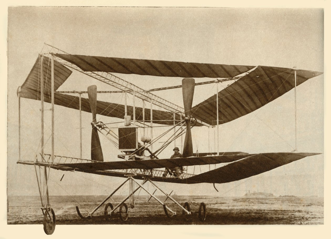 Edwards Rhomboidal biplan, c1911, 1935. af Unbekannt