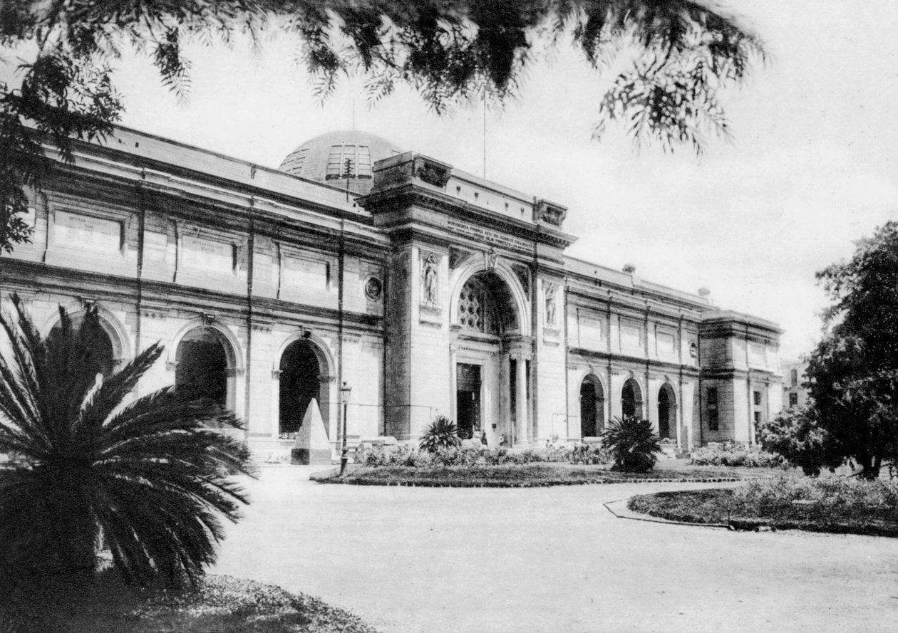 Det egyptiske museum, Cairo, Egypten, c1920