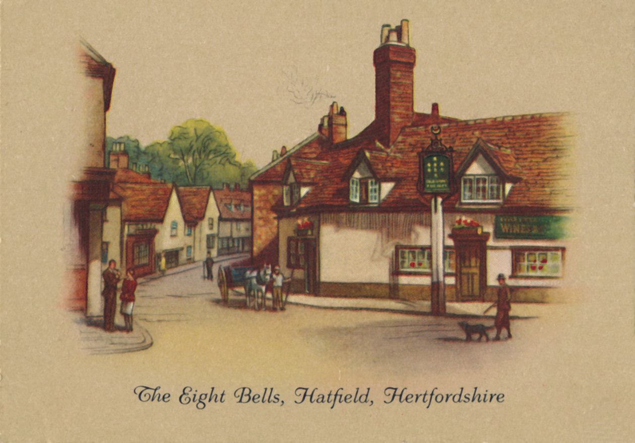 The Eight Bells, Hatfield, Hertfordshire, 1939 af Unbekannt