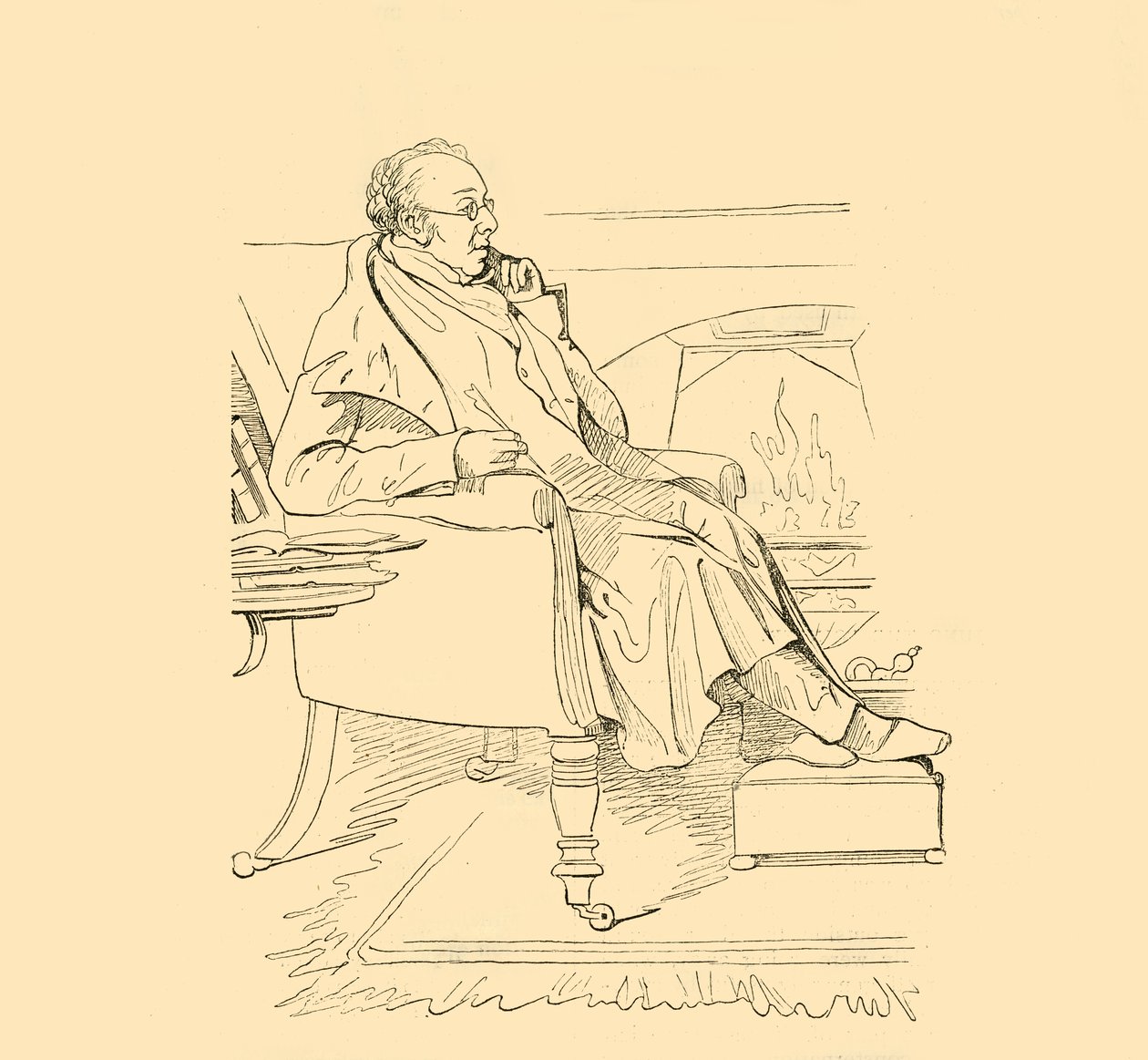 The Elder DIsraeli, c1840