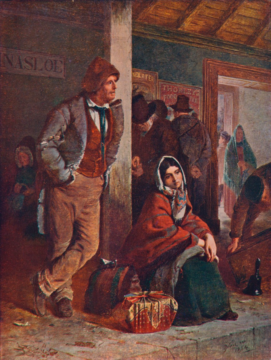 Emigranterne, 1864 1906 af Unbekannt